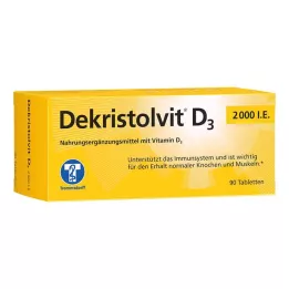 DEKRISTOLVIT D3 2.000 I.U. Tablete, 90 kosov