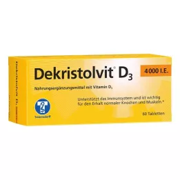 DEKRISTOLVIT D3 4.000 I.U. Tablete, 60 kosov