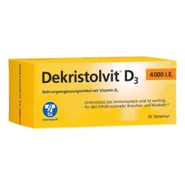 DEKRISTOLVIT D3 4.000 I.U. Tablete, 90 kosov