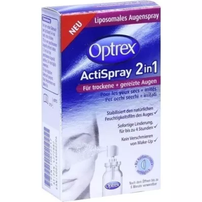 OPTREX ActiSpray 2v1 za suhe in razdražene oči, 10 ml