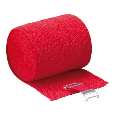 Höga Lastic Color ideal bandaža 8 cm x 5 m rdeče violončelo., 1 kos