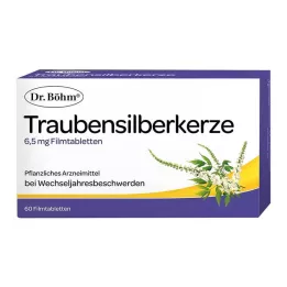 DR.BÖHM Črni kohoš 6,5 mg filmsko obložene tablete, 60 kosov
