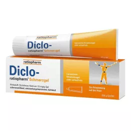 DICLO-RATIOPHARM Gel proti bolečinam, 150 g