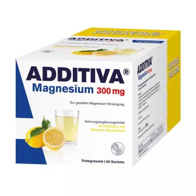 ADDITIVA Magnezij 300 mg N vrečke, 60 kosov