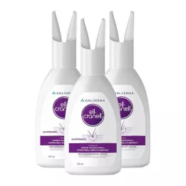 Ell-Cranell za hormonsko-dedno izpadanje las, 3x100 ml
