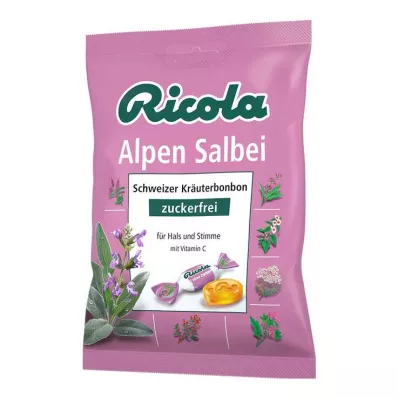 Bonboni alpskega žajblja brez sladkorja Ricola, 75 g Bonboni alpskega žajblja brez sladkorja Ricola, 75 g