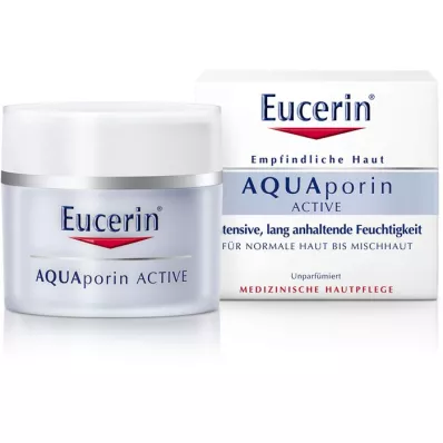EUCERIN AQUAporin aktivna krema za normalno do mešano kožo, 50 ml