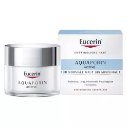 EUCERIN AQUAporin aktivna krema za normalno do mešano kožo, 50 ml