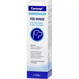 CANOSEPT Čistilo za ušesa za pse, 125 ml