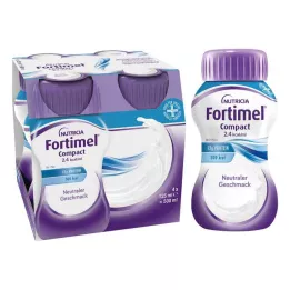 FORTIMEL Kompaktni 2,4 nevtralni, 4X125 ml