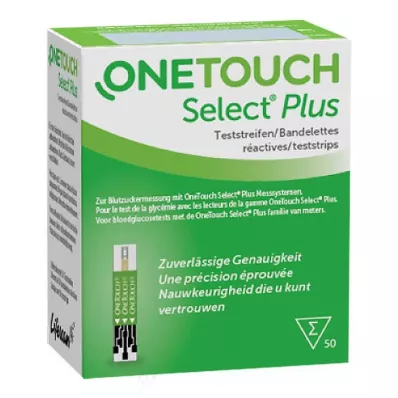 ONETOUCH Select® Plus testni lističi, 50 kos ONETOUCH Select® Plus testni lističi, 50 kos