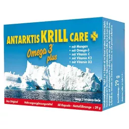 ANTARKTIS Krill Care Capsules, 60 kapsul
