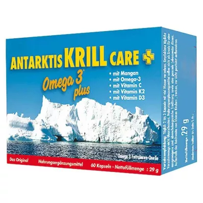 Antarctica Krill Care kapsule, 60 kos