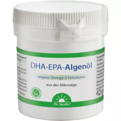 DHA-EPA-Kapsule Dr. Jacobs Algae Oil, 60 kapsul
