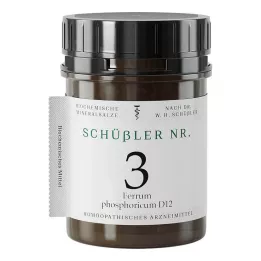 Schüssler No.3 Ferrum phosphoricum D 12 tablet, 400 kos
