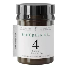 Schüssler No.4 Potassium chloratum D 6 tablet, 400 kos
