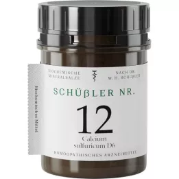 SCHÜSSLER No.12 Calcium sulphuricum D 6 tablet, 400 kapsul