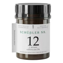 Schüssler No.12 Calcium sulfuricum D 6 tablet, 400 kos