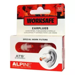 ALPINE WORKSAFE Čepki za ušesa, 2 kosa