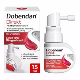 DOBENDAN Neposredno razpršilo flurbiprofen 8,75 mg/dos.usta, 15 ml