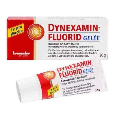 Dynexamine fluorid jelly dentalni gel, 20 g Dynexamine fluorid jelly dentalni gel, 20 g