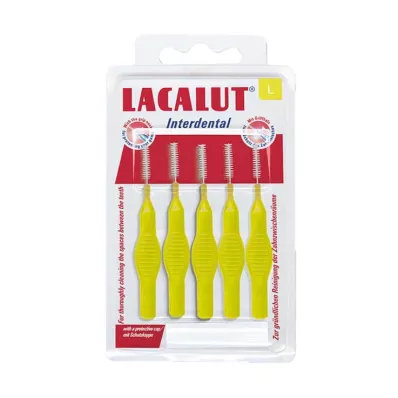 Lacalut Interdental L ščetka premera 4,0 mm, 5 kosov Lacalut Interdental L ščetka premera 4,0 mm, 5 kosov