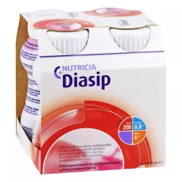 Diasip z okusom jagode (4x200 ml)