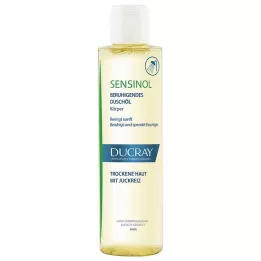 DUCRAY SENSINOL Pomirjujoče čistilno olje/olje za prhanje, 200 ml