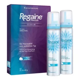 REGAINE Ženske Pena 50 mg/g, 2x60 g