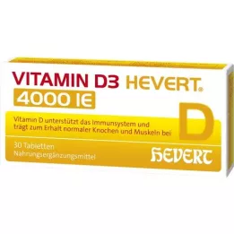 VITAMIN D3 HEVERT 4.000 I.U. tablet, 30 kosov