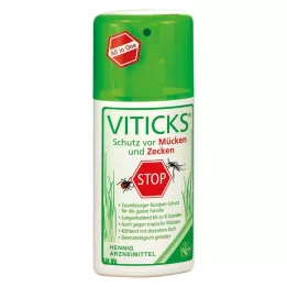 VITICKS Zaščita proti komarjem in klopom, steklenička z razpršilom, 100 ml