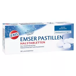 EMSER Pastile brez mentola, 30 kosov