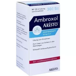AMBROXOL Aristo sirup proti kašlju 30 mg/5 ml peroralna raztopina, 100 ml