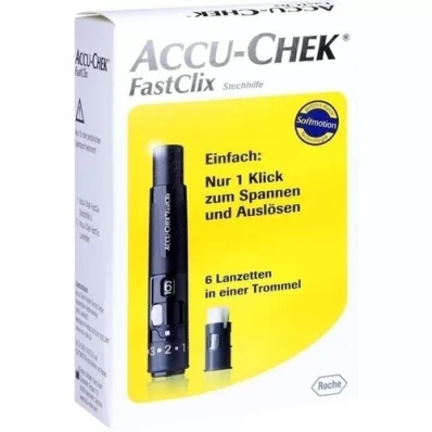 ACCU-CHEK Naprava za lansiranje FastClix, model II, 1 kos