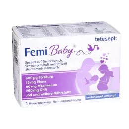 TETESEPT Femi Baby filmsko obložene tablete + mehke kapsule, 2X30 kosov