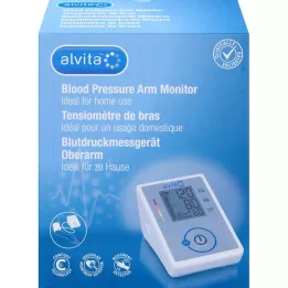 ALVITA Monitor krvnega tlaka za zgornjo roko, 1 kos