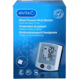 ALVITA Monitor krvnega tlaka na zapestju, 1 kos
