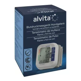 ALVITA Monitor krvnega tlaka na zapestju, 1 kos