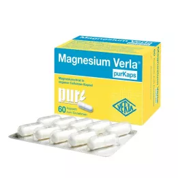 MAGNESIUM VERLA purKaps veganske oralne kapsule, 60 kapsul