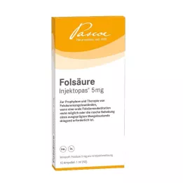 FOLSÄURE INJEKTOPAS 5 mg raztopina za injiciranje, 10 kosov
