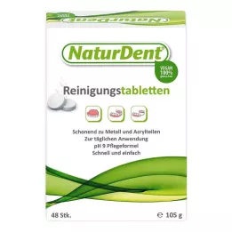 NATURDENT Tablete za čiščenje, 48 kosov