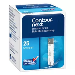 CONTOUR Testni trakovi Next Sensors, 1X25 kosov