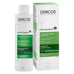 VICHY DERCOS Šampon proti prhljaju za mastno lasišče, 200 ml