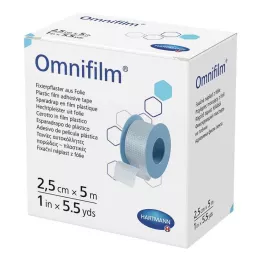 OMNIFILM Folija za fiksacijo 2,5 cmx5 m, 1 kos
