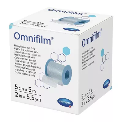 Omnifilm fiksirna mavčna folija 5 cm x 5 m, 1 kos Omnifilm fiksirna mavčna folija 5 cm x 5 m, 1 kos