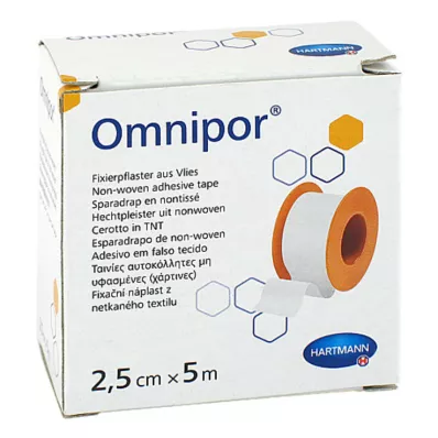 Omnipor fiksirni mavčni flis 2,5 cmx5 m, 1 kos Omnipor fiksirni mavčni flis 2,5 cmx5 m, 1 kos