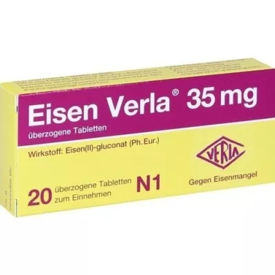 EISEN VERLA 35 mg obložene tablete, 20 kosov