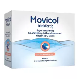 MOVICOL za pitje pripravljena 25 ml vrečkica s peroralno raztopino, 30 kosov