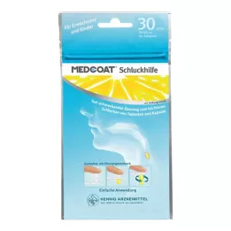 MEDCOAT Gel za pomoč pri požiranju, 30 kosov