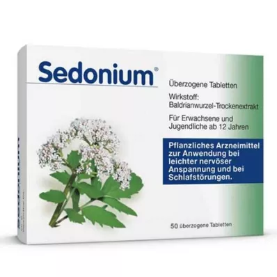 Sedonium obložene tablete, 50 kom